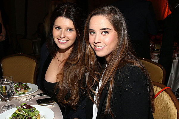 LOS ANGELES, CA - NOVEMBER 04:  Katherine Schwarzenegger and Christina Schwarzenegger attend Equality Now presents "Make Equality Reality" at Montage Hotel on November 4, 2013 in Los Angeles, California.  (Photo by Jonathan Leibson/Getty Images for Equality Now)